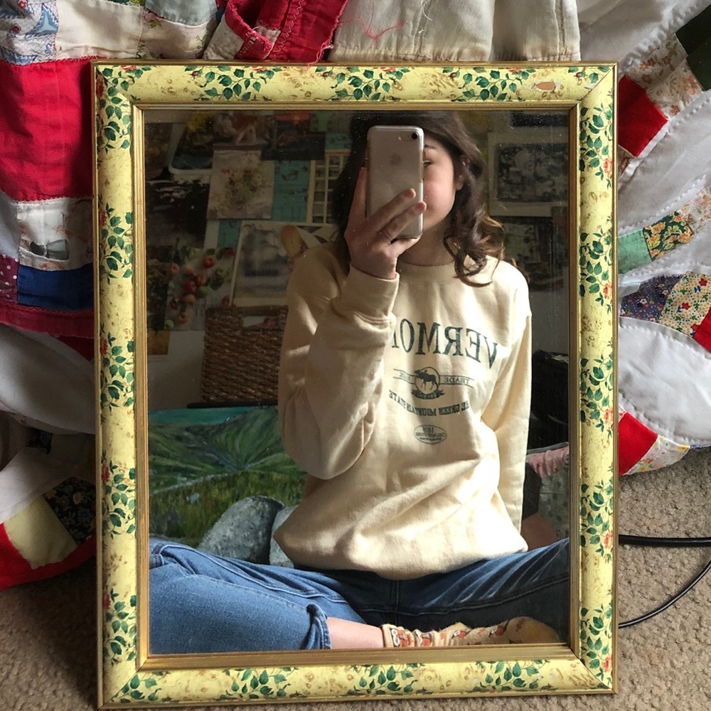 Yellow Vermont Sweatshirt